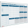 Operations Performance Board - Whiteboard Leistungsmanagement 120 x 200 cm