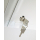 abschliebarer Kabinettschrank | Farbe Wei 120 x165 cm