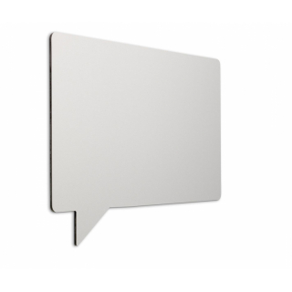 Whiteboard ohne Rahmen Speech metallic Board - metallic lackiert 60 x 90 cm