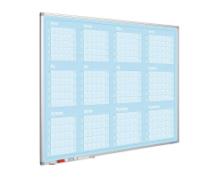 Jahresplaner blau Softline 90 x 120 cm