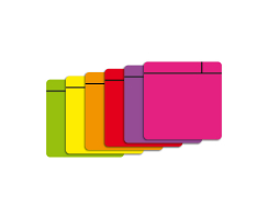 Magnetfolie Symbol Post-It Set 5 Stck