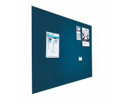 Pinntafel ohne Rahmen Bulletin Blau