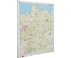 Whiteboard Deutschlandkarte 120 x 90 cm