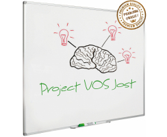 Whiteboard - Premium - aus emailliertem Stahl 90 x 120 cm