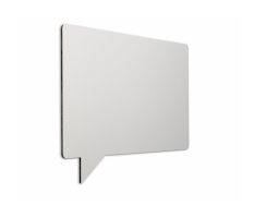 Whiteboard ohne Rahmen Speech metallic Board - metallic...