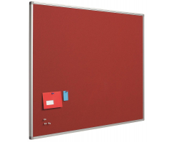 Pinntafel aus Filz (Rot)