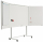 abschließbarer Kabinettschrank | Farbe Weiß 120 x165 cm