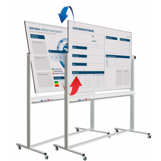 Drehtafel doppelseitig bedruckt  90 x 120 cm