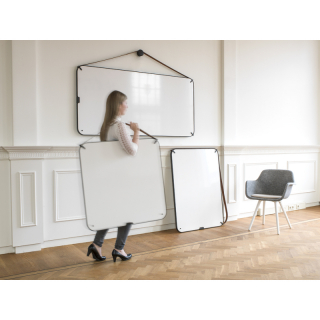 Whiteboard Portable - Tragbare Designtafel doppelseitig emaillierter Stahl