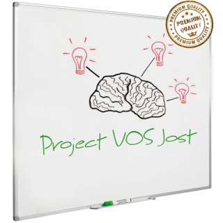 Whiteboard - Premium - aus emailliertem Stahl 30 x 45 cm