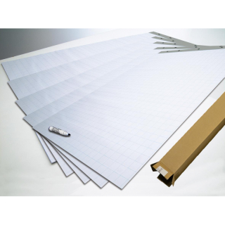 Flipchartpapier 5 x 20 Blatt (Rolle)