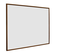 Whiteboard aus emailliertem Stahl mit Rahmen in...