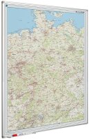 Whiteboard Deutschlandkarte 120 x 90 cm