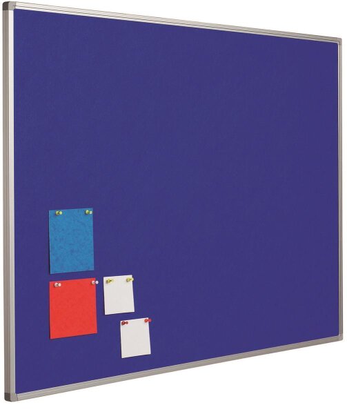 Pinntafel aus Filz (Blau)
