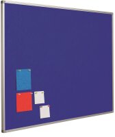 Pinntafel aus Filz (Blau)