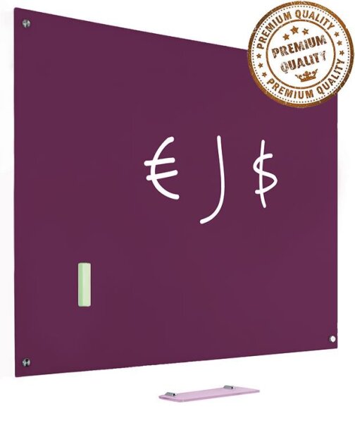 Glastafel Premium (lila)