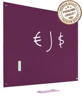 Glastafel Premium (lila)