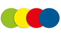 Magnetfolie Symbol Zirkel Set 5 Stück