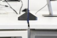Schreibtischklemme zweiseitig für Trennscheibe