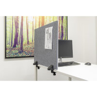 Trennscheibe / Spuckschutz Büro emaillie / Pinntafel...