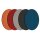 Pinntafel rahmenlos Bulletin Round rostrost 2207