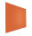 Pinntafel ohne Rahmen Bulletin Orange