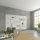 Whiteboard-Wall rahmenlos runde Ecken 198 x 294 cm bestehend aus 3 Elementen in den Größen 198 x 98 cm