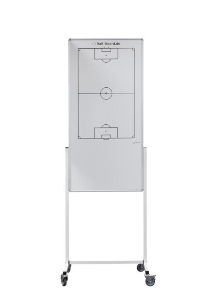 Ball-Board Taktiktafel "BIG" Mobil ohne Flügel auf Rollen 120 x 75 cm doppelseitig