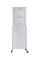 Ball-Board Taktiktafel "BIG" Mobil ohne Flügel auf Rollen 180 x 75 cm doppelseitig