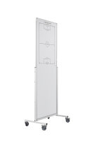 Ball-Board Taktiktafel "BIG" Mobil ohne Flügel auf Rollen 180 x 75 cm doppelseitig
