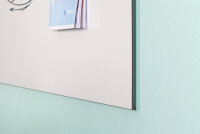 Whiteboard ohne Rahmen "Budget" aus lackiertem...