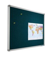Pinntafel aus Stoff (Moosgrün-AK001)
