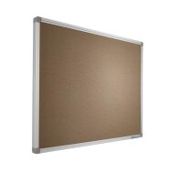 Pinntafel aus Stoff (Farbe Sandbraun - YS071)